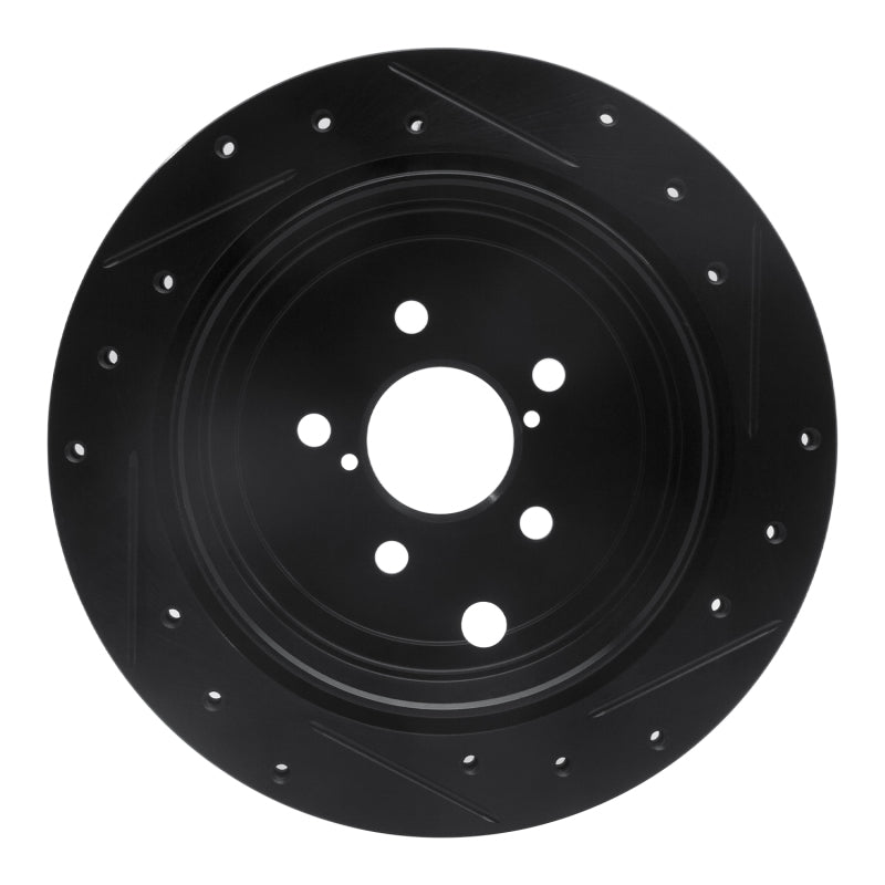 

R1 Concepts 633-13023L - RNC633-13023L - R1 10-25 Scion FR-S Rear Left Drilled & Slotted Black Brake Rotor - Shipped in Europe - Tuningsupply.com

