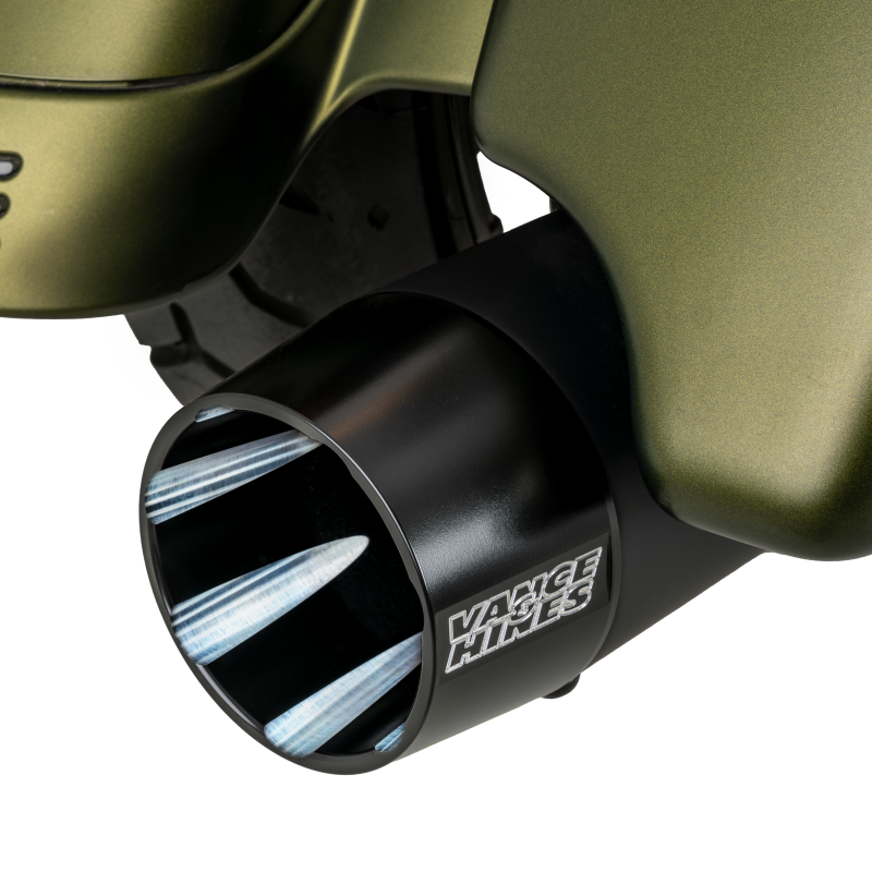 

Vance and Hines 46792 - VAH46792 - Vance & Hines 17-23 Harley Touring Models Blackbird 450 Slip-Ons - Black Contrast Finish End Caps - Shipped in Europe - Tuningsupply.com
