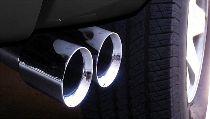 Corsa 2002-2006 Cadillac Escalade 6.0L V8 Polished Sport Cat-Back Exhaust-tuningsupply.com