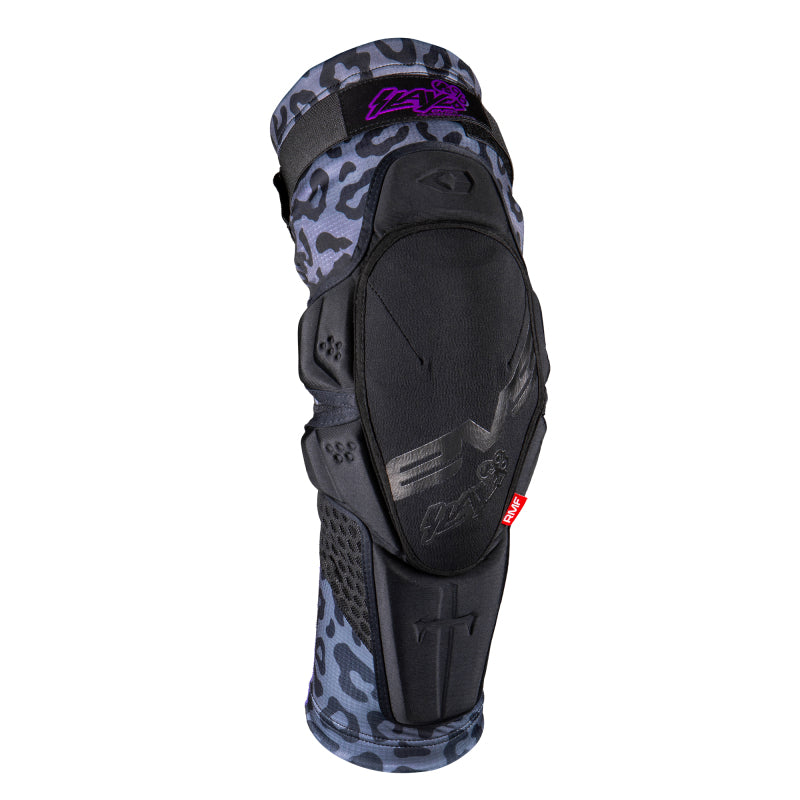 EVS Slayco96 Knee Guard Pair Ghost/Leopard - Large/XL-tuningsupply.com