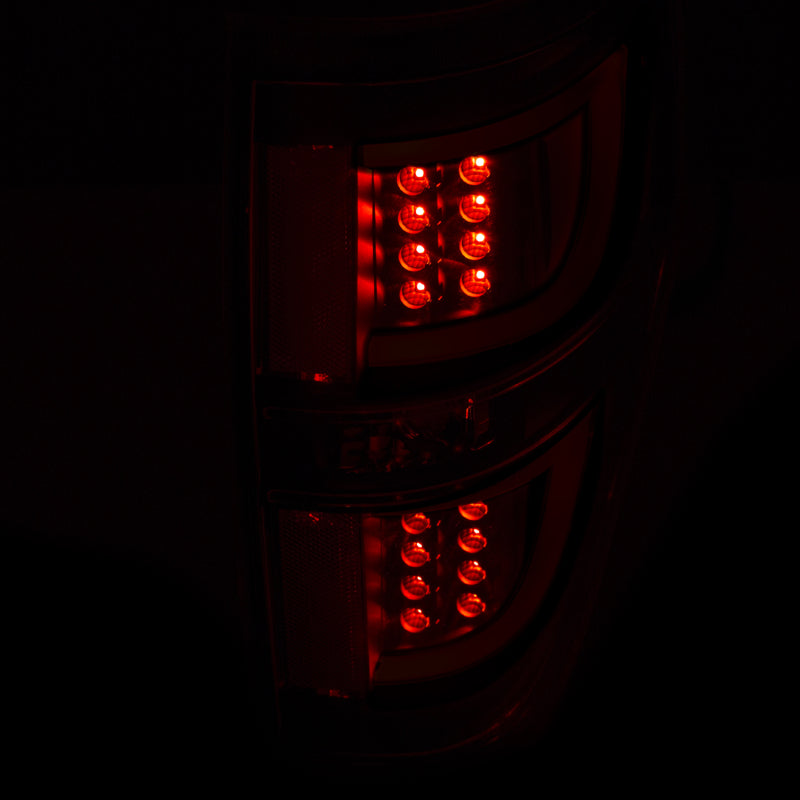 ANZO 2009-2013 Ford F-150 LED Taillights Black-tuningsupply.com