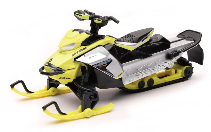 New Ray Toys Can-AM MXZ X-RS Snowmobile (Yellow)/ Scale - 1:20-tuningsupply.com