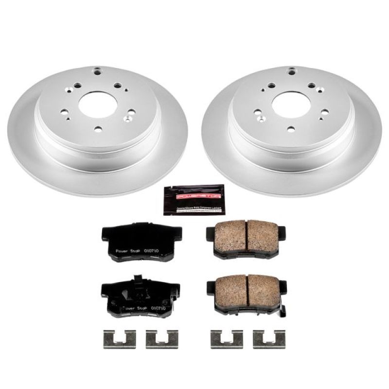 

PowerStop CRK206 - PSBCRK206 - Power Stop 10-18 Acura RDX Rear Z17 Evolution Geomet Coated Brake Kit - Shipped in Europe - Tuningsupply.com
