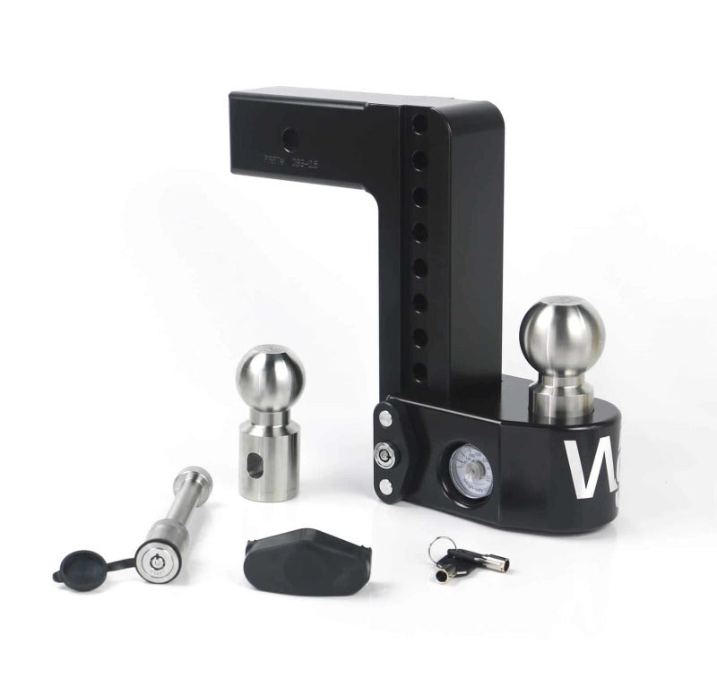 

Weigh Safe WS8-2.5-KA-CER-BLA - WEIWS8-2.5-KA-CER-BLA - Weigh Safe 8in Drop Hitch w/Built-in Scale & 2.5in Shank (8K/18.5K GTWR) w/WS05 - Black Cerakote - Shipped in Europe - Tuningsupply.com
