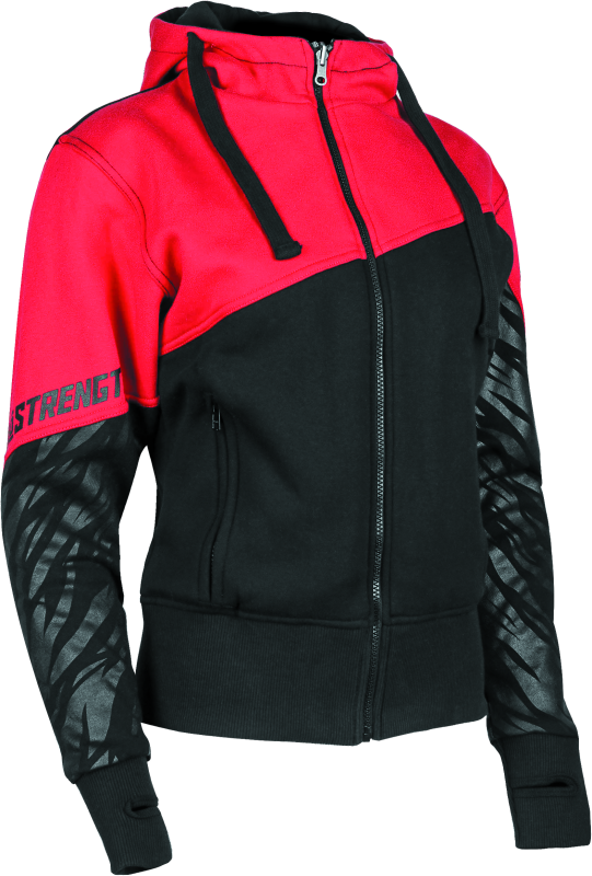 Speed and Strength Cat Outa Hell Hoody Red/Black Womens - 3XL