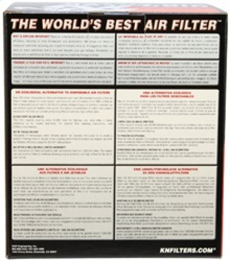 

K&N Engineering RP-4980 - KNNRP-4980 - K&N Round Tapered Universal Air Filter 4in Flange ID x 5.375 Base OD x 4in Top OD x 6.5in H - Shipped in Europe - Tuningsupply.com
