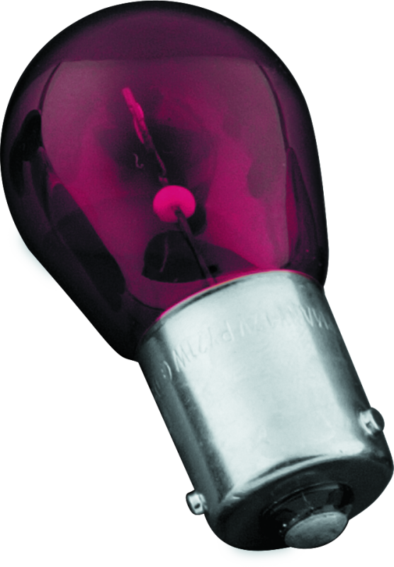 Kuryakyn Red Incandescent Turn Signal Light Bulb-tuningsupply.com