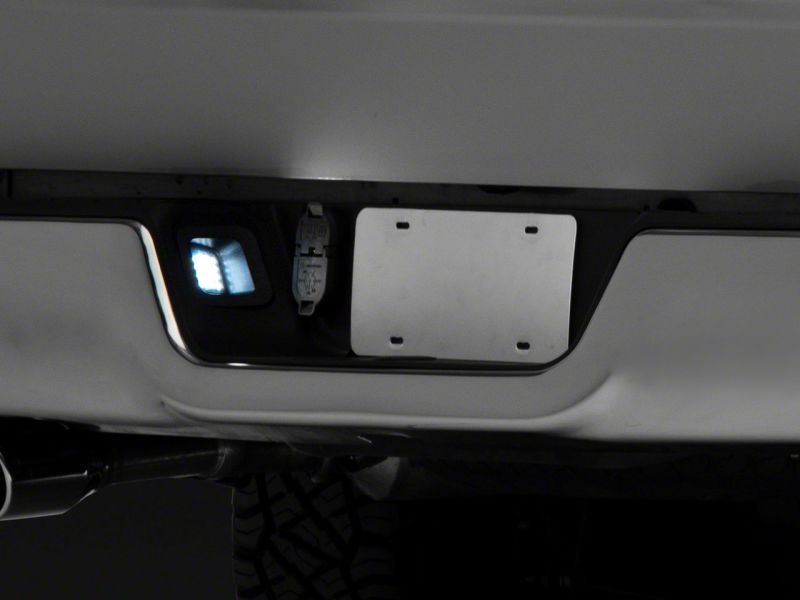 

Raxiom R117120 - RAXR117120 - Raxiom 13-18 Dodge RAM 1500 Axial Series LED License Plate Lamps- Smoked - Shipped in Europe - Tuningsupply.com
