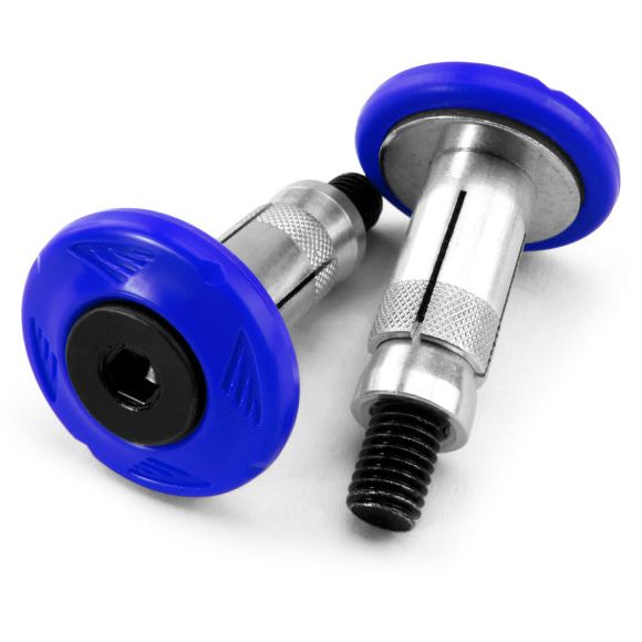 Cycra Grip Armor Bar End - Blue-tuningsupply.com