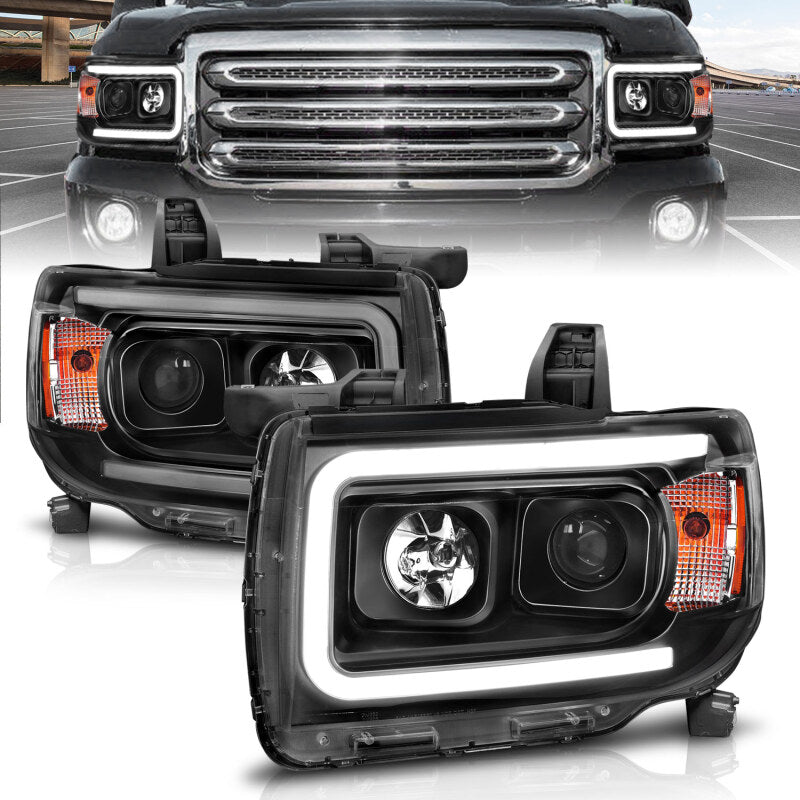
  

ANZO  - ANZ111381 - ANZO 2015+ GMC Canyon Projector Headlights w/ Plank Style Design Black w/ Amber - Shipped in Europe - Tuningsupply.com

