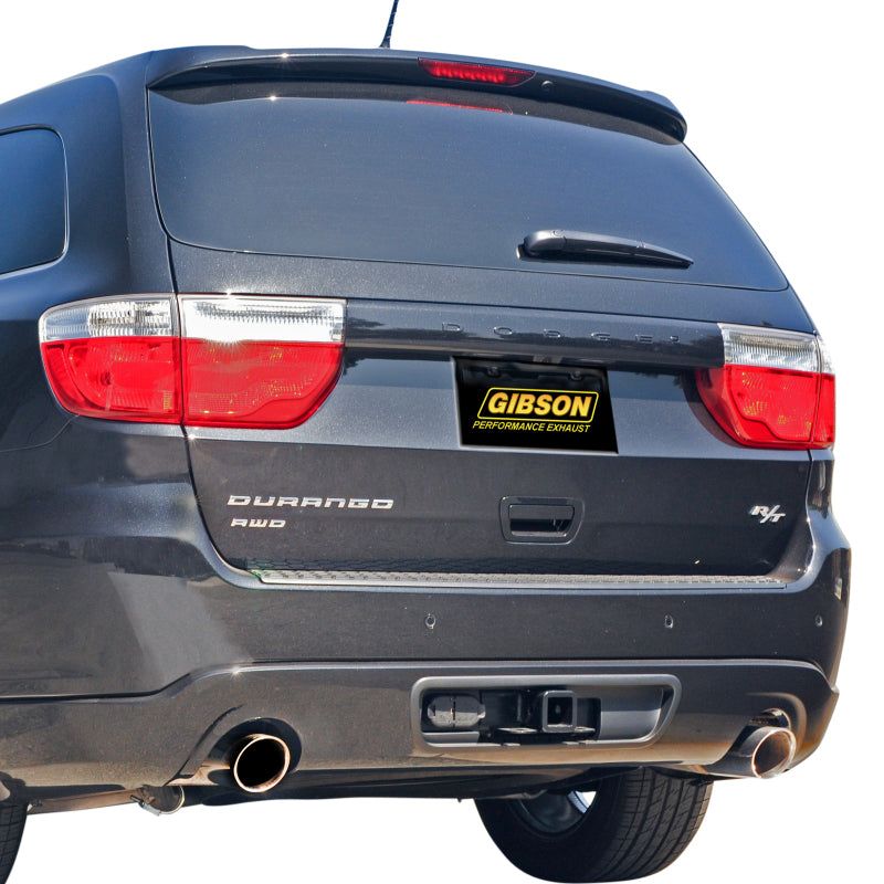 Gibson 11-18 Dodge Durango R/T 5.7L 2.25in Axle-Back Dual Exhaust - Aluminized-tuningsupply.com