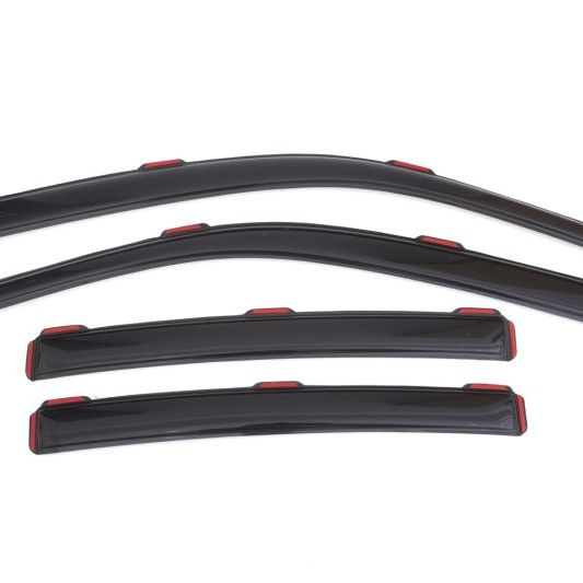 AVS 11-18 Dodge Charger Ventvisor In-Channel Front & Rear Window Deflectors 4pc - Smoke-tuningsupply.com