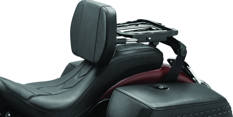 Kuryakyn Neo Driver & Passenger Backrest Black-tuningsupply.com