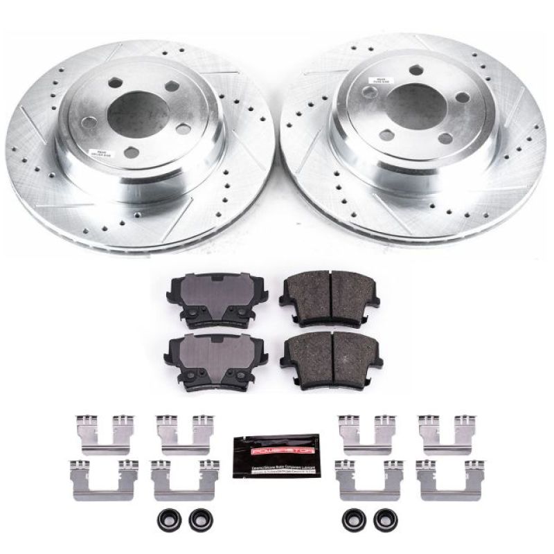 Power Stop 05-19 Chrysler 300 Rear Z23 Evolution Sport Brake Kit-tuningsupply.com