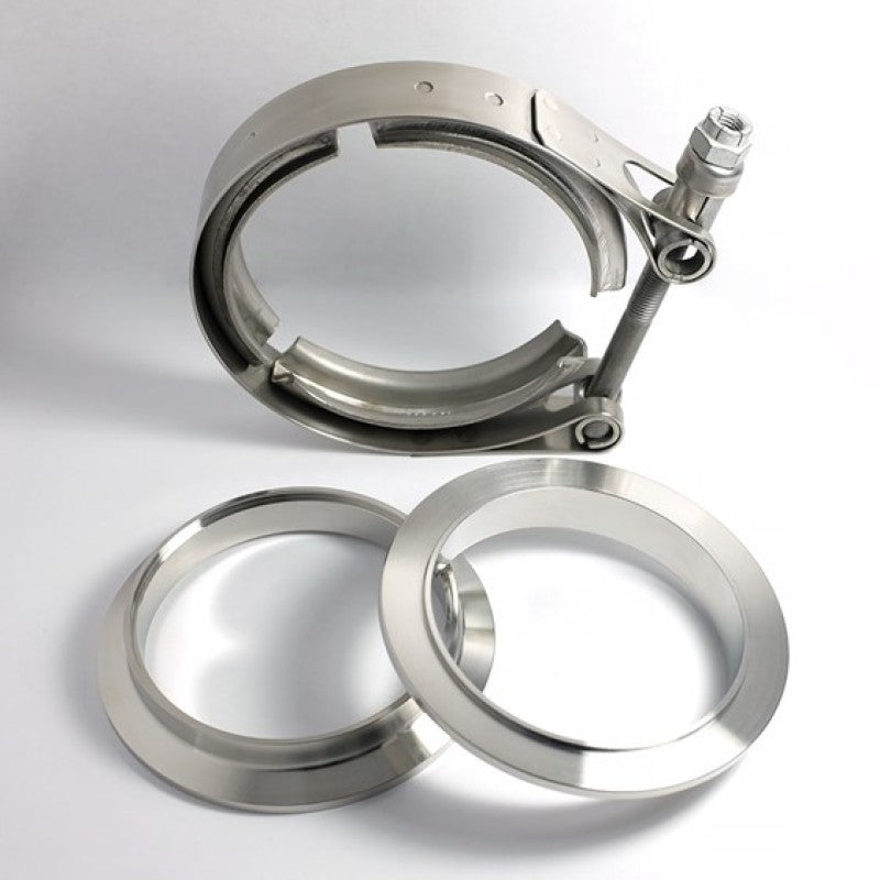 

Stainless Bros 603-05010-0002 - STB603-05010-0002 - Stainless Bros 2.0in 304SS V-Band Assembly - 2 Flanges/1 Clamp - Shipped in Europe - Tuningsupply.com
