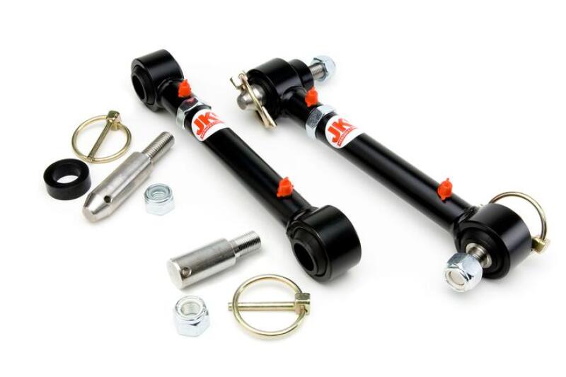 JKS Manufacturing Jeep Wrangler JK Quicker Disconnect Sway Bar Links 0-2in Lift-tuningsupply.com