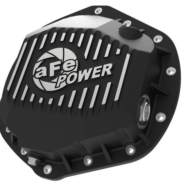 aFe Power Cover Diff Rear Machined GM Diesel Trucks 01-18 V8-6.6L / GM Gas Trucks 01-18 V8-8.1L/6.0L-tuningsupply.com