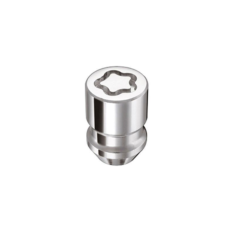 McGard Wheel Lock Nut Set - 5pk. (Cone Seat) M12X1.5 / 13/16 Hex / 1.28in. Length - Chrome-tuningsupply.com