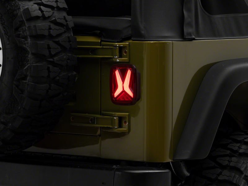 
    

Raxiom J177410 - RAXJ177410 - Raxiom 76-06 Jeep CJ7 Wrangler YJ & TJ Gladiator LED Tail Lights- Black Housing (Smoked Lens) - Shipped in Europe - Tuningsupply.com

  