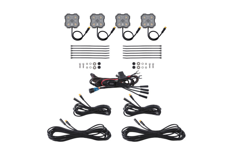 

Diode Dynamics DD8754 - DIODD8754 - Diode Dynamics Rock Light - Amber/White - M8 4-Pack - Shipped in Europe - Tuningsupply.com
