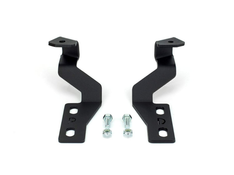 Cali Raised 14-21 Toyota Tundra Low Profile Ditch Light Brackets Kit - Brackets Only-tuningsupply.com