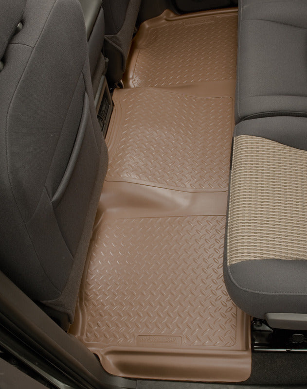 Husky Liners 02-08 GM Trailblazer (Base/Ext.)/Envoy (XL/XUV) Classic Style 2nd Row Black Floor Liner-tuningsupply.com