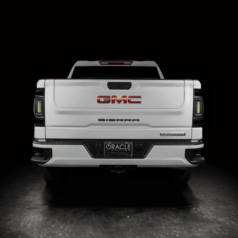 

ORACLE Lighting 5927-504-T - ORL5927-504-T - Oracle 19-23 GMC Sierra Black Series Flush Style LED Tail Lights - Factory Halogen - Shipped in Europe - Tuningsupply.com
