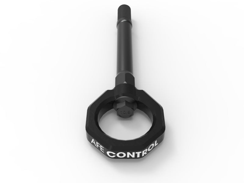 aFe 20-24 Chevrolet Corvette Control Front Tow Hook (Black)-tuningsupply.com