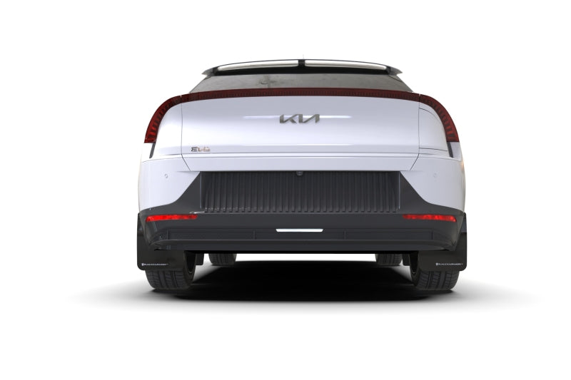 Rally Armor 22-25 Kia EV6 Black UR Mud Flap Red Logo