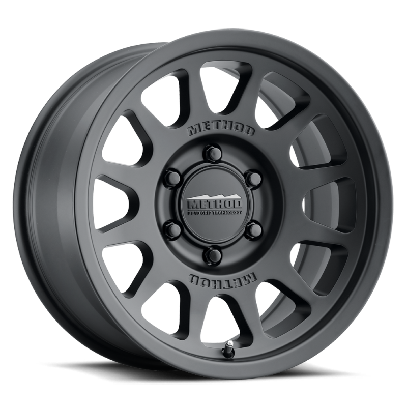 Method MR703 17x8.5 0mm Offset 6x5.5 106.25mm CB Matte Black Wheel-tuningsupply.com