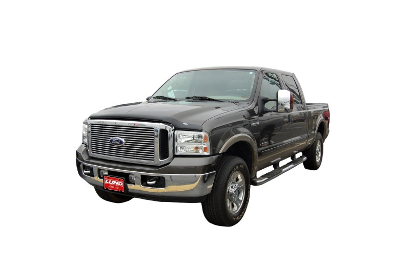 AVS 00-05 Ford Excursion Hoodflector Low Profile Hood Shield - Smoke-tuningsupply.com