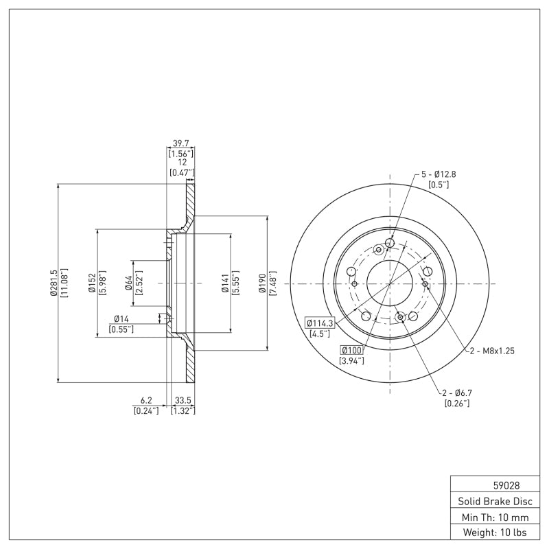 

DFC 600-59028 - DFC600-59028 - DFC 00-09 Honda S2000 Rear Brake Rotor - Shipped in Europe - Tuningsupply.com
