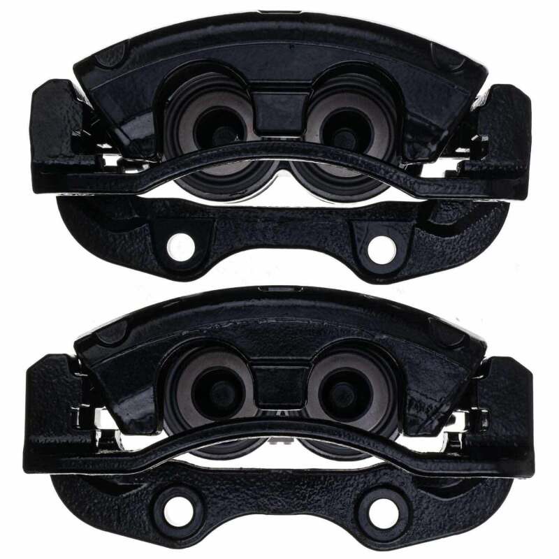 Power Stop 02-06 Cadillac Escalade Rear Black Caliper - Pair w/Bracket-tuningsupply.com