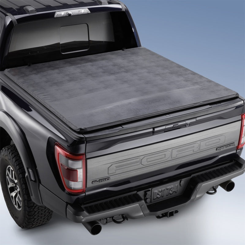 

Ford Racing  - FRPM-98150-FP - Ford Racing 15-22 F-150 Ford Performance Tri-Fold Tonneau Cover - 5.5in Bed - Shipped in Europe - Tuningsupply.com
