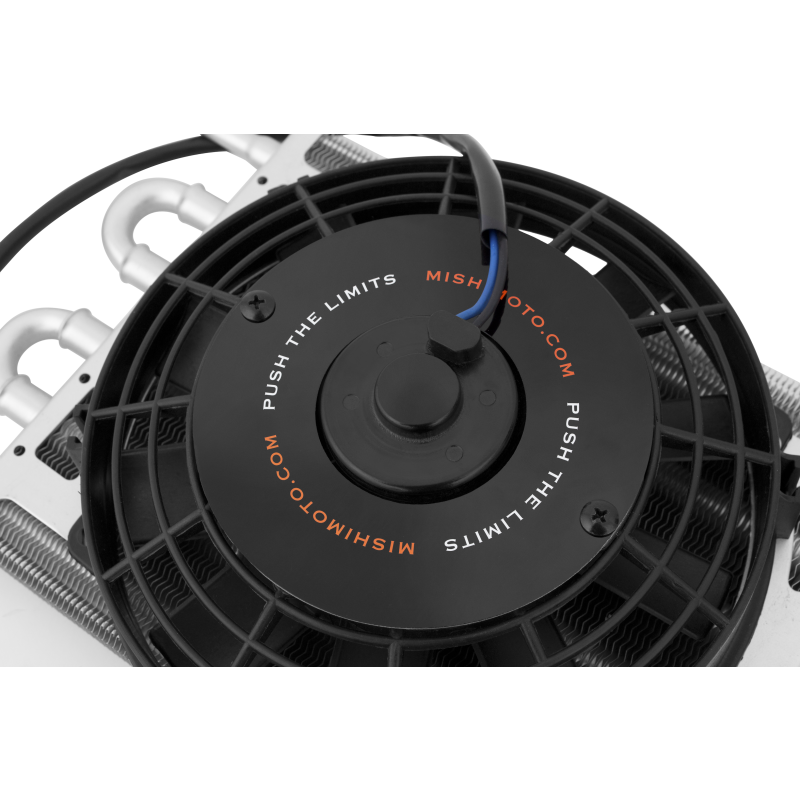 Mishimoto Heavy Duty Transmission Cooler w/ Electric Fan-tuningsupply.com