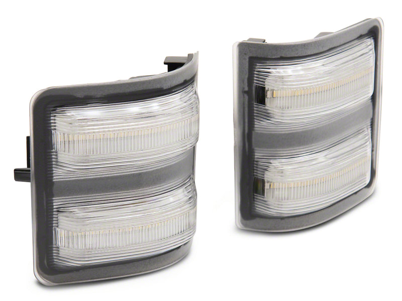 

Raxiom SD18246 - RAXSD18246 - Raxiom 11-16 Ford F-250/F-350 Super Duty Axial Series LED Switchback Side Mirror Marker Lamps- Clear - Shipped in Europe - Tuningsupply.com
