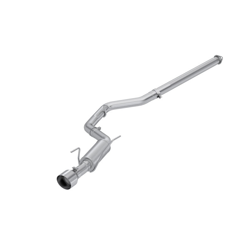 MBRP 2022 Subaru WRX 2.4L 3in Cat Back 5in OD Single Exit - Aluminized Steel-tuningsupply.com