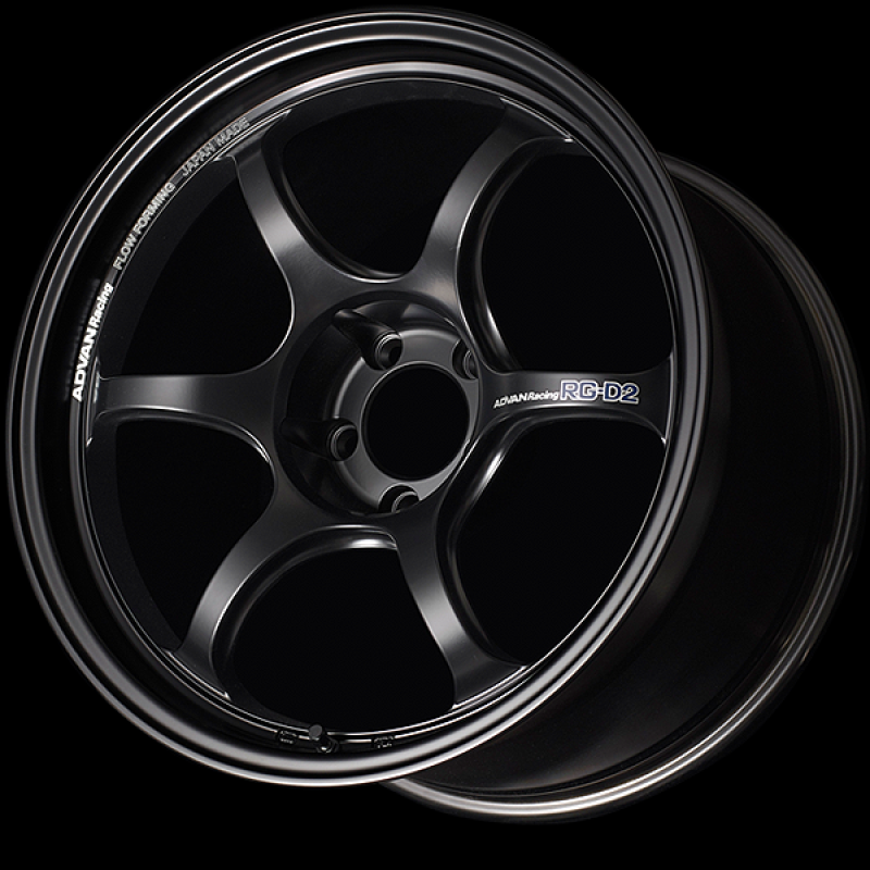 Advan RG-D2 17x8.5 -10MM 6-139.7 Semi Gloss Black Wheel-tuningsupply.com