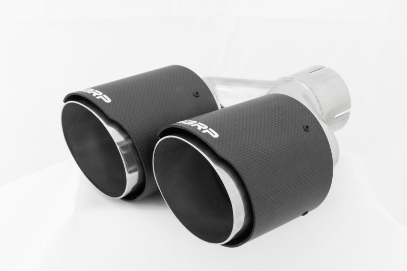 MBRP Universal Carbon Fiber Dual Tip 4in OD/2.5in Inlet-tuningsupply.com