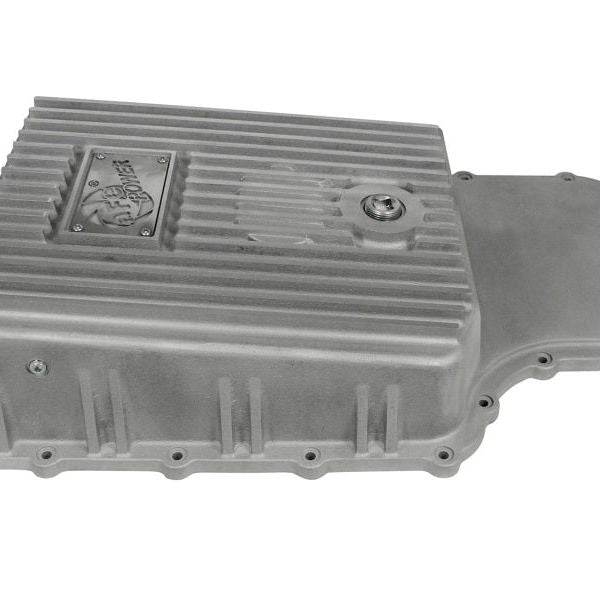 afe Transmission Pan (Raw); Ford Trucks 6R140 11-14 V8-6.7L (td)-tuningsupply.com