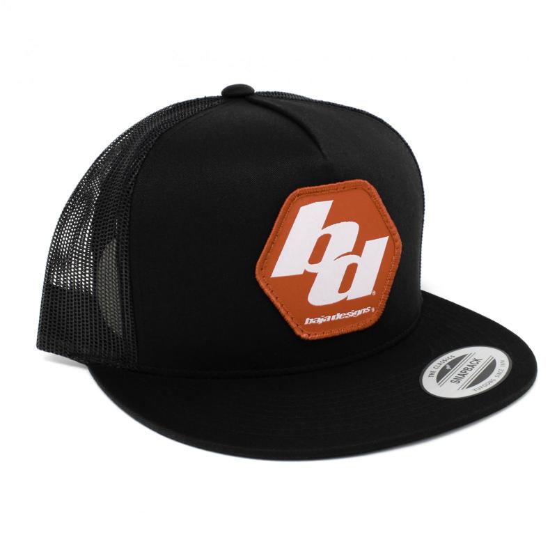 Baja Designs Flexfit Trucker Hat - Black-tuningsupply.com