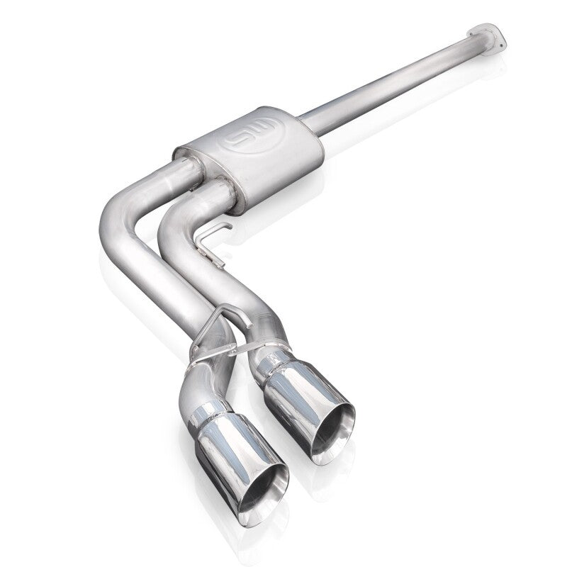 

Stainless Works FT18CBFT - SSWFT18CBFT - Stainless Works 15-19 Ford F150 5.0L Lightning Exit Catback System w/ 4in Tips - Shipped in Europe - Tuningsupply.com
