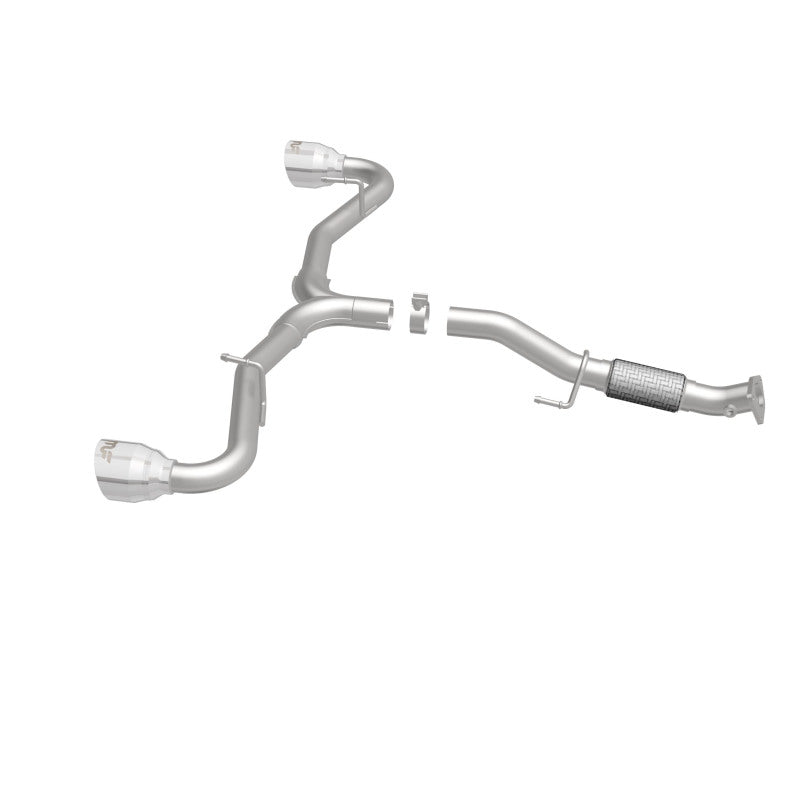 MagnaFlow Cat-Back 2015 Alfa Romeo 4C 1.7L SS 2.5in Dual Split Rear 4.in Tips-tuningsupply.com