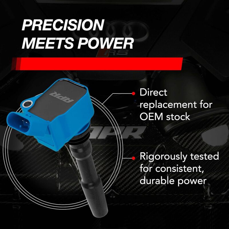 

APR MS100204 - APRMS100204 - APR EA888.3/EA888.4/EA839/EA825 (MQB/MLB) 2.0T/2.9T/3.0T/4.0T Ignition Coil - Blue - Shipped in Europe - Tuningsupply.com
