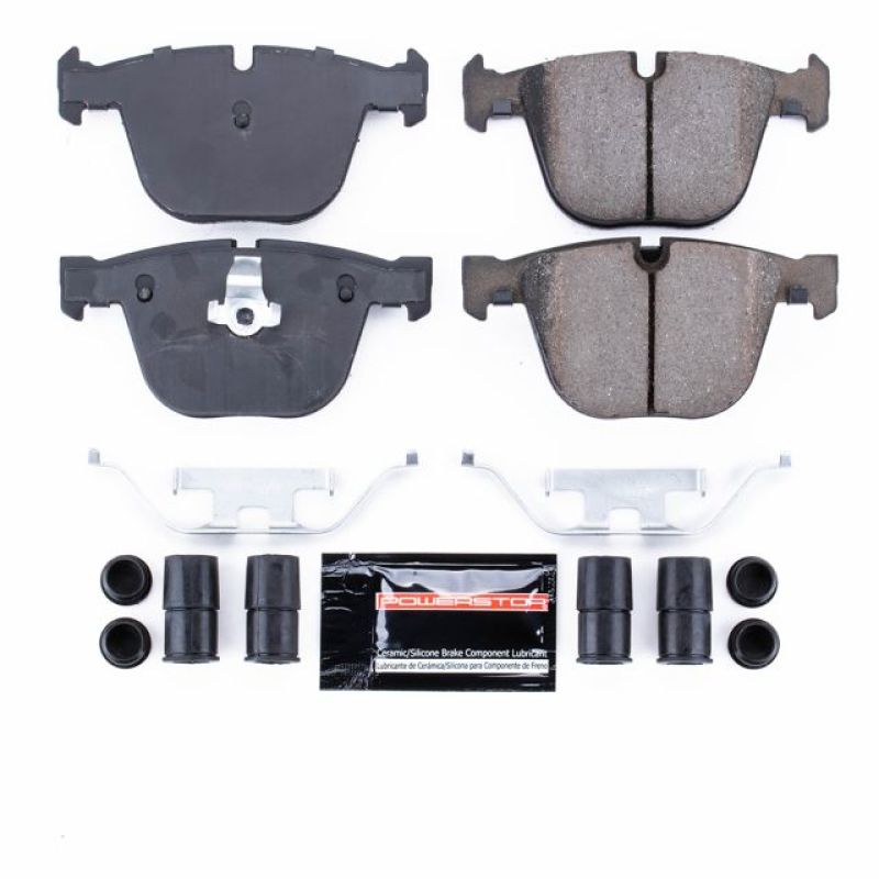 Power Stop 07-18 BMW X5 Rear Z23 Evolution Sport Brake Pads w/Hardware-tuningsupply.com