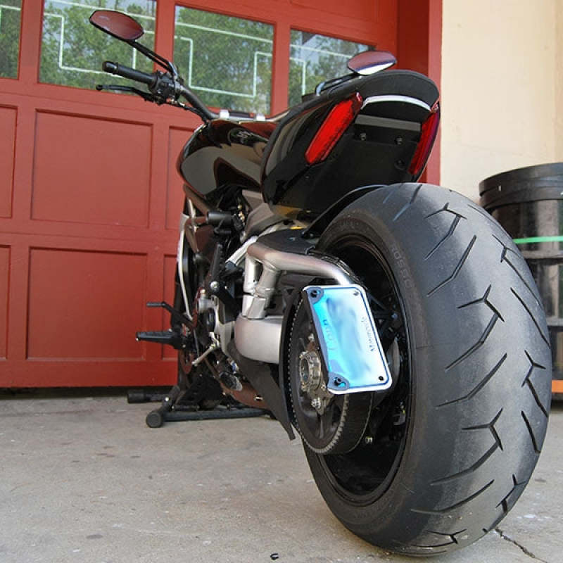 

New Rage Cycles XD-SIDE - NEWXD-SIDE - New Rage Cycles 16+ Ducati XDiavel Side Mount License Plate-2 Position - Shipped in Europe - Tuningsupply.com
