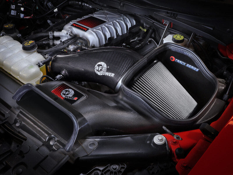 aFe 23-24 Ford F150 Raptor R V8 5.2L Supercharged Track Series Air Intake w/ PDS Filter-tuningsupply.com