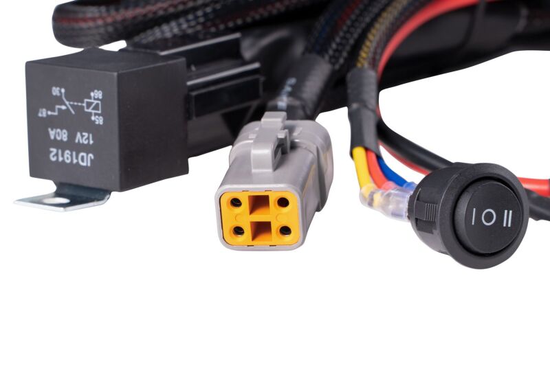 

Diode Dynamics DD4123 - DIODD4123 - Diode Dynamics Ultra Heavy Duty Single Output 4-Pin Wiring Harness - Shipped in Europe - Tuningsupply.com

