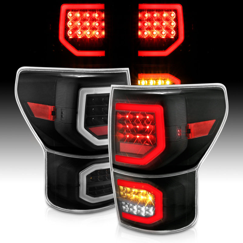 

ANZO 311336 - ANZ311336 - ANZO 2007-2013 Toyota Tundra LED Taillights Plank Style Black w/Clear Lens - Shipped in Europe - Tuningsupply.com
