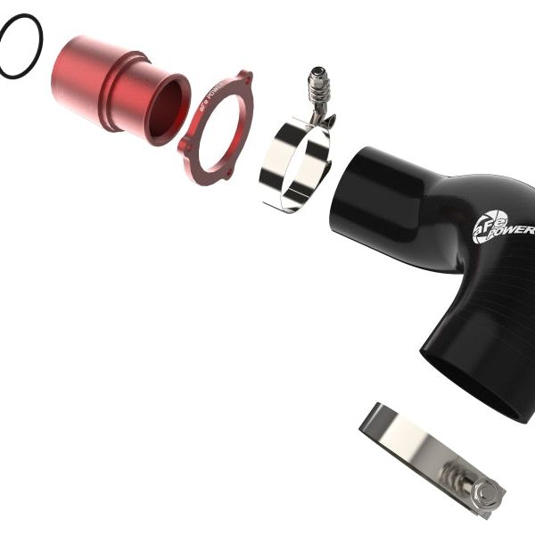 aFe 15-19 VW GTI Turbocharger Inlet Pipe - Red-tuningsupply.com